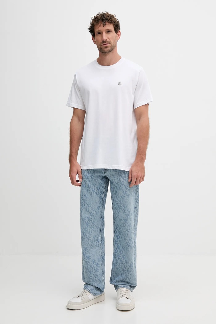 Rifle Calvin Klein Jeans LV04RC721G modrá AW25