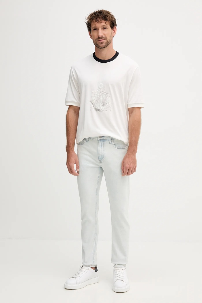 Calvin Klein Jeans jeansy LV04RC758G niebieski AW25