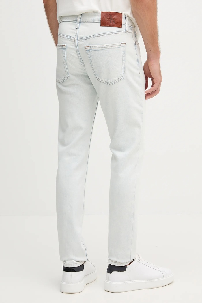 Odzież Calvin Klein Jeans jeansy LV04RC758G niebieski
