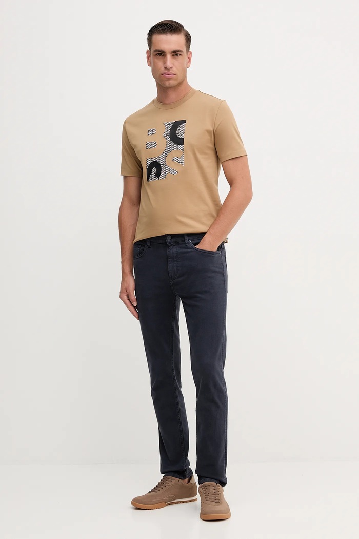 Τζιν παντελόνι BOSS Orange Dalessandra 50544645 σκούρο μπλε AW25
