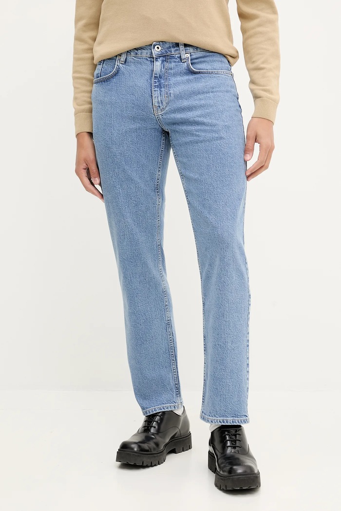 Rifle Karl Lagerfeld Jeans modrá A3M10041
