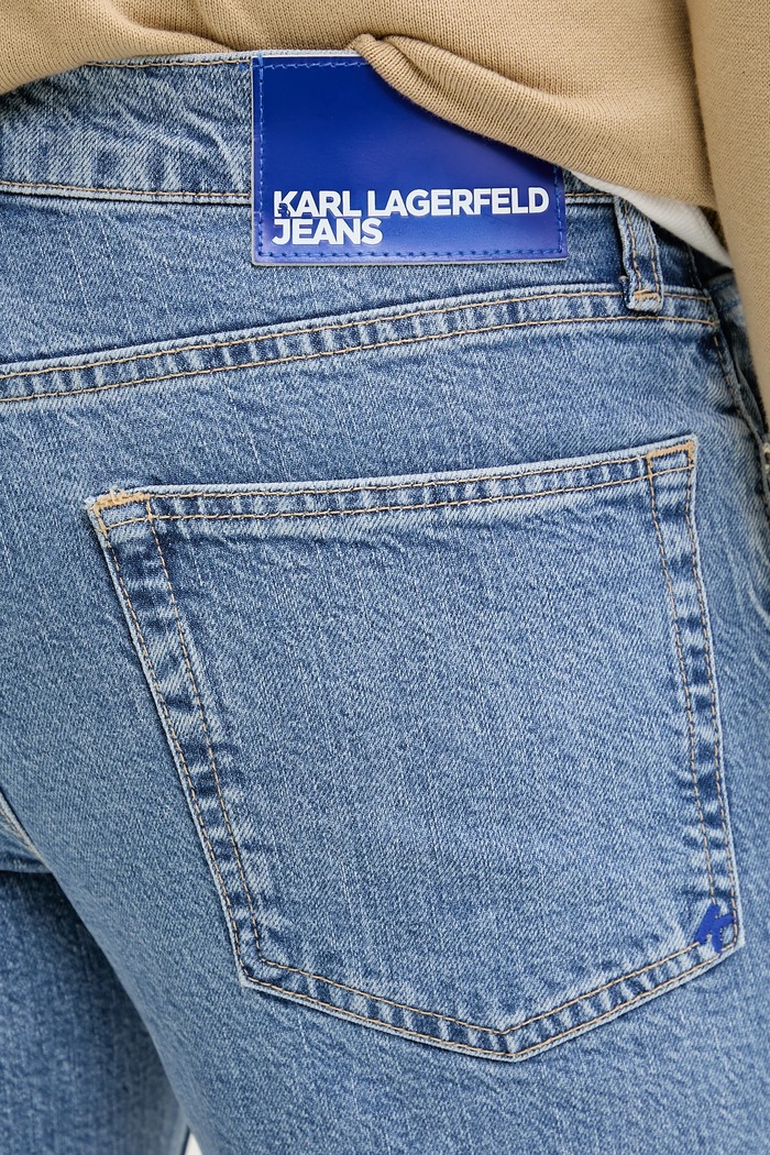Rifle Karl Lagerfeld Jeans modrá A3M10041