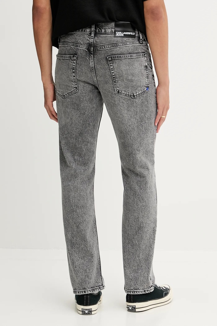 Odzież Karl Lagerfeld Jeans jeansy A3M10042 szary