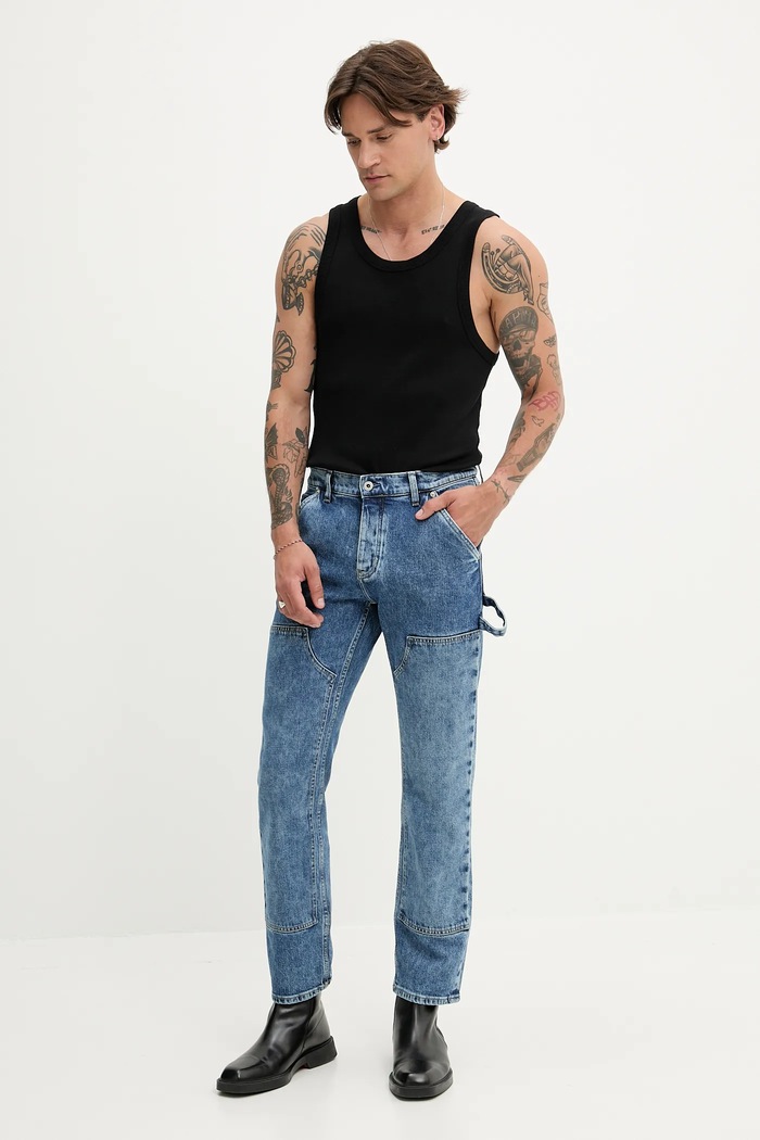 Traperice Karl Lagerfeld Jeans A3M10043 plava AW25