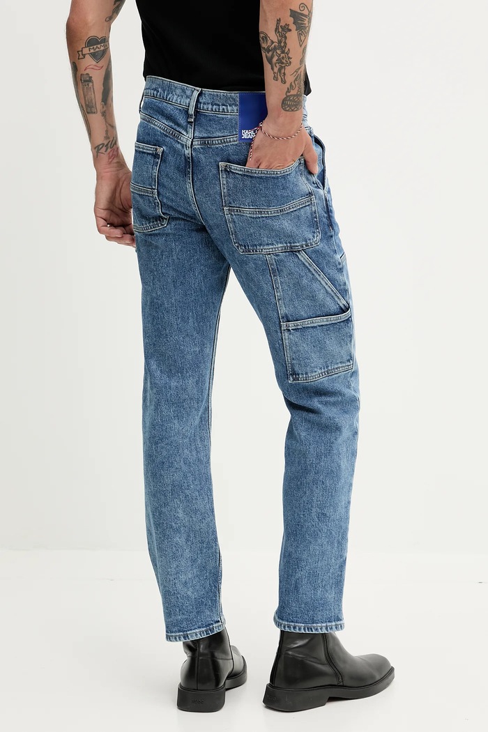 Odjeća Traperice Karl Lagerfeld Jeans A3M10043 plava
