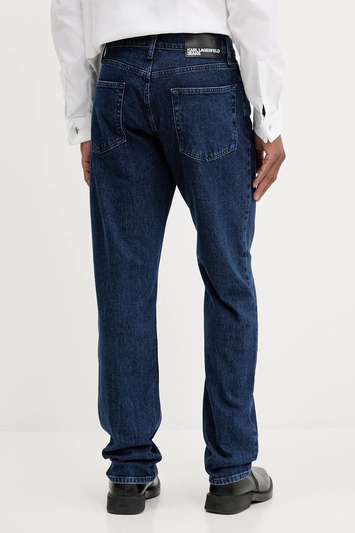 Ρούχα Τζιν παντελόνι Karl Lagerfeld Jeans A3M10136 σκούρο μπλε