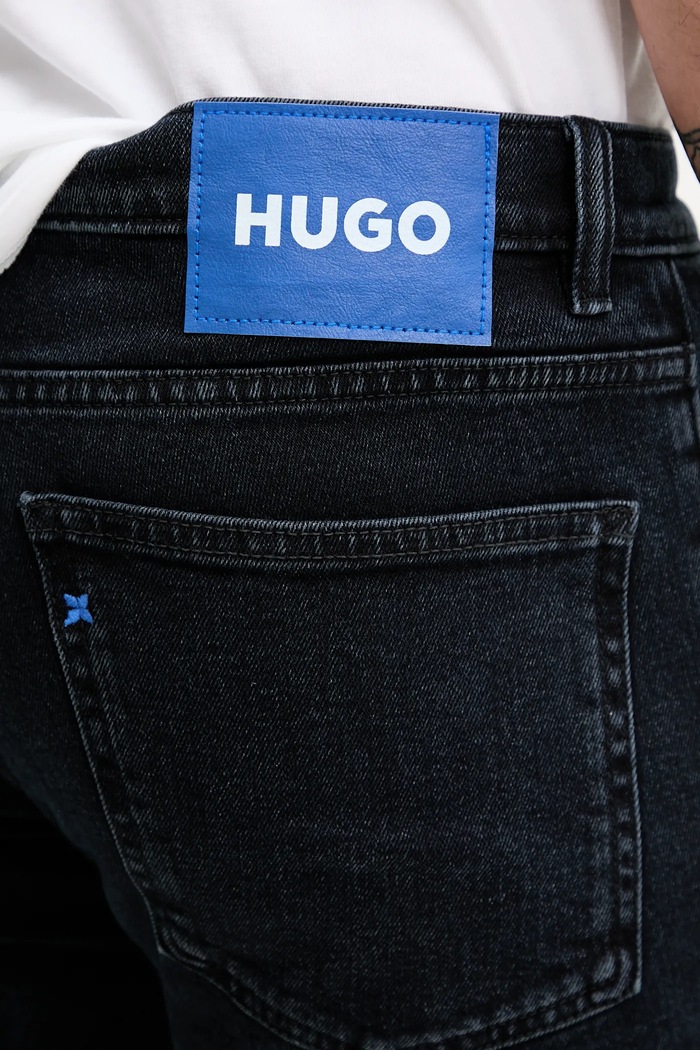 HUGO Blue jeans Zane bleumarin 50541548