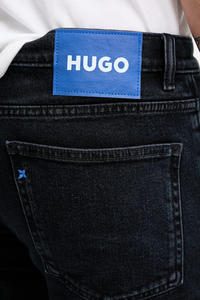 HUGO Blue jeans Zane bleumarin 50541548