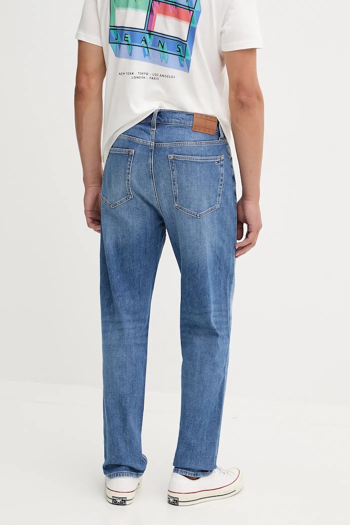 Îmbrăcăminte Tommy Jeans blugi DM0DM22163 albastru