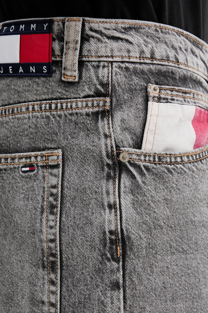 Rifle Tommy Jeans sivá DM0DM22178
