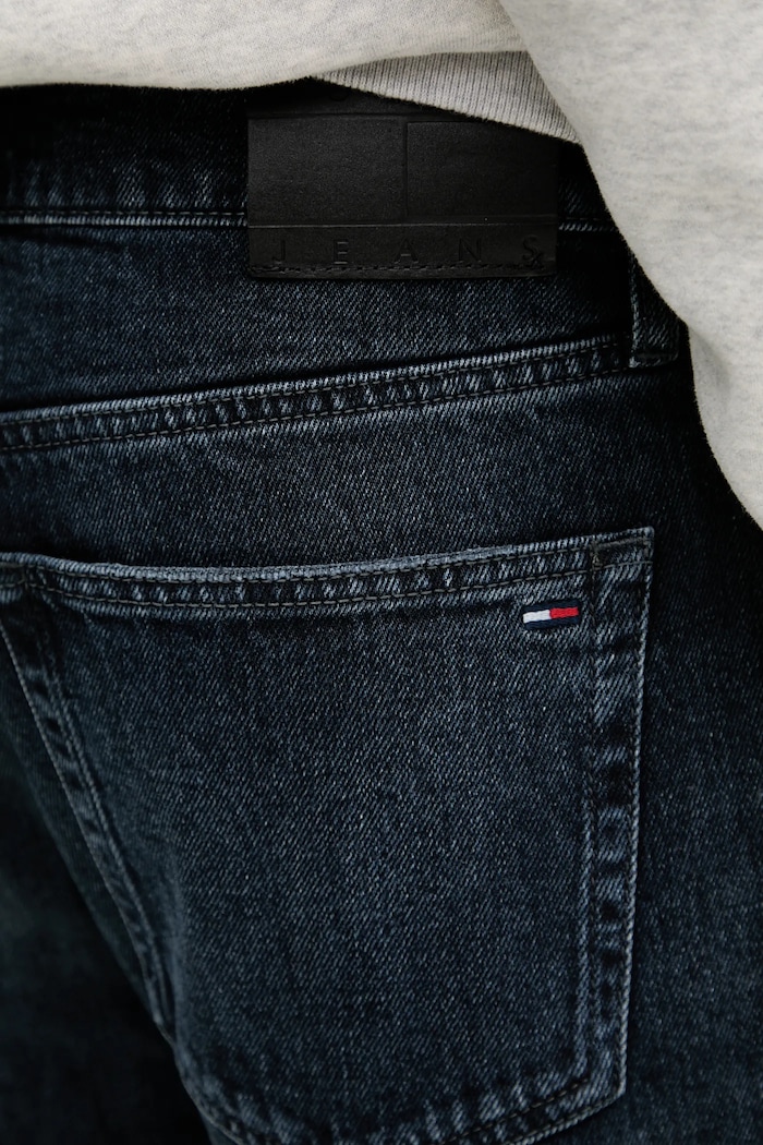 Rifle Tommy Jeans tmavomodrá DM0DM22240