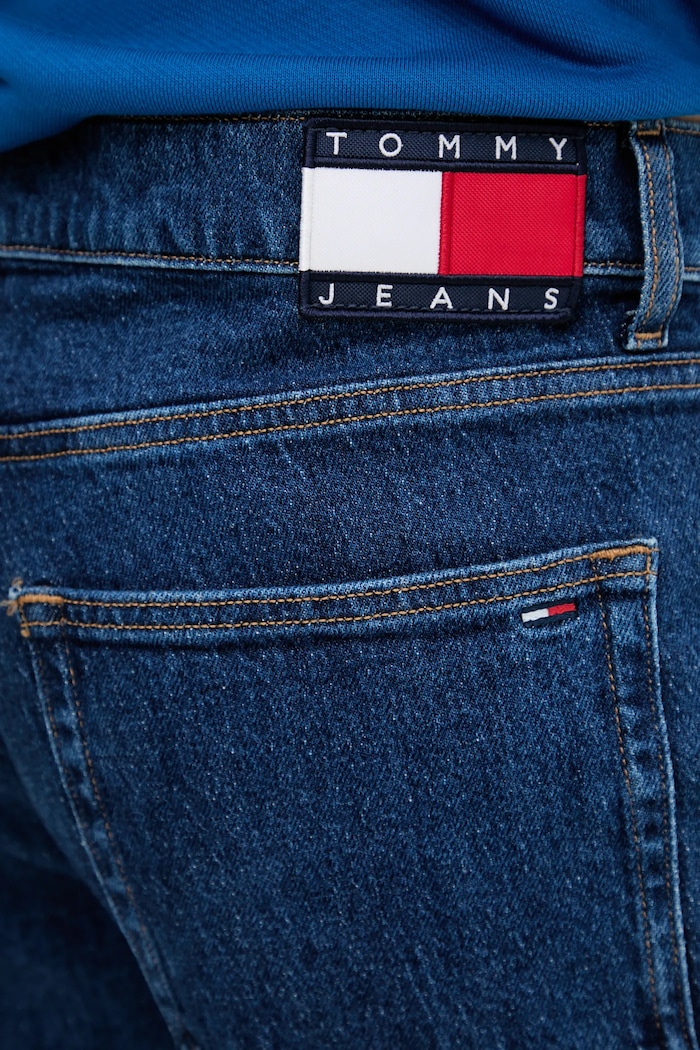 Kavbojke Tommy Jeans modra DM0DM22243