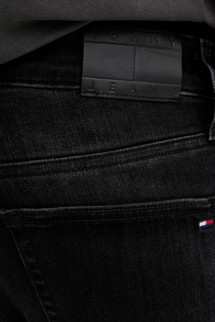 Blugi Tommy Jeans DM0DM22455 negru