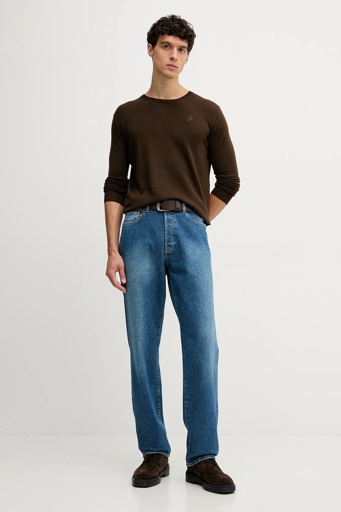 Дънки United Colors of Benetton 46WZUE01X син AW25