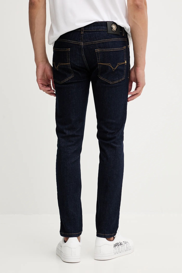 Odzież Versace Jeans Couture jeansy 79GAB5K0.CDW02 granatowy