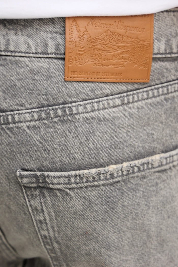 Дънки Sisley сив 4JPDSE02I