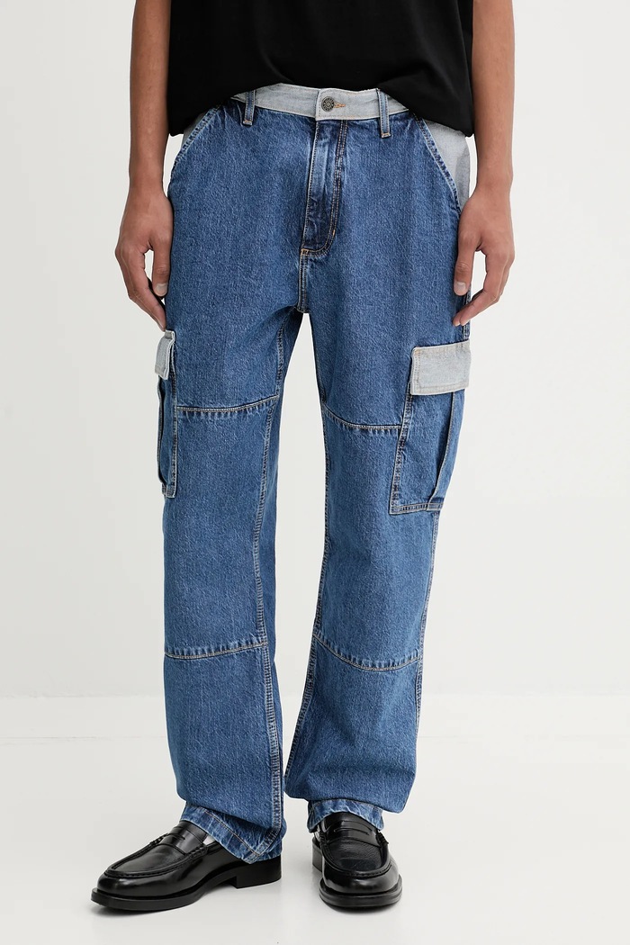 Guess Jeans blugi albastru M5YA88.D5M56