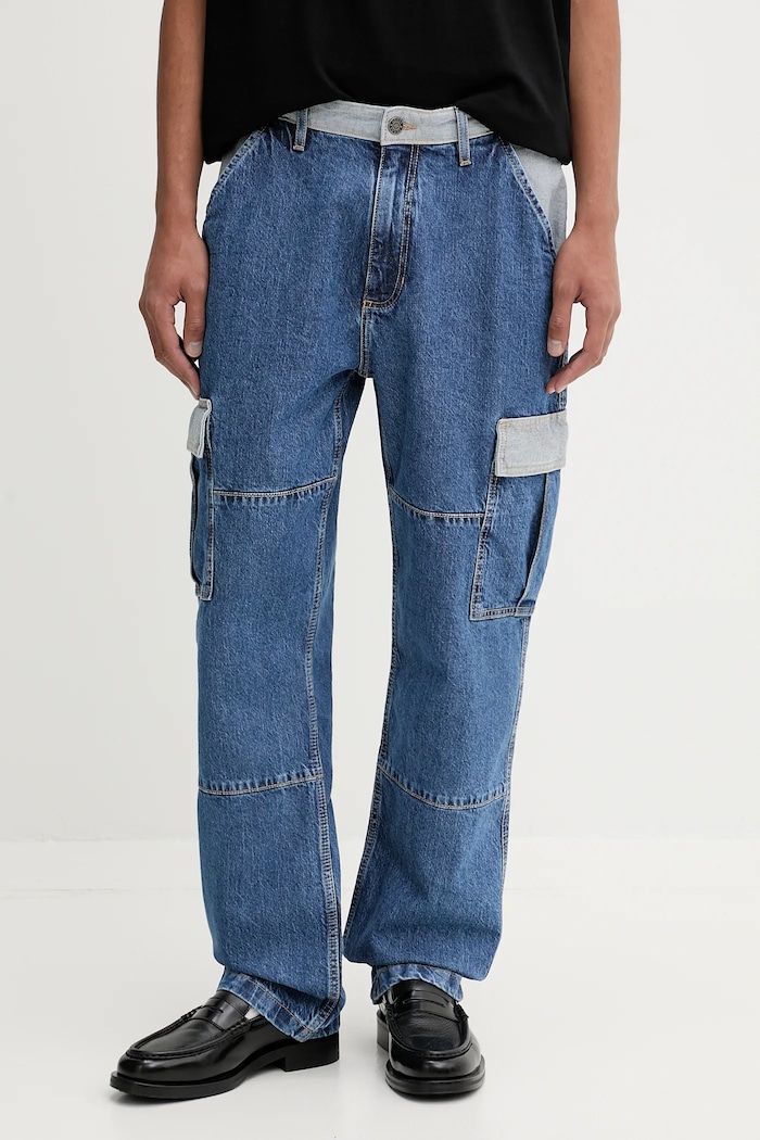 Guess Jeans blugi albastru M5YA88.D5M56