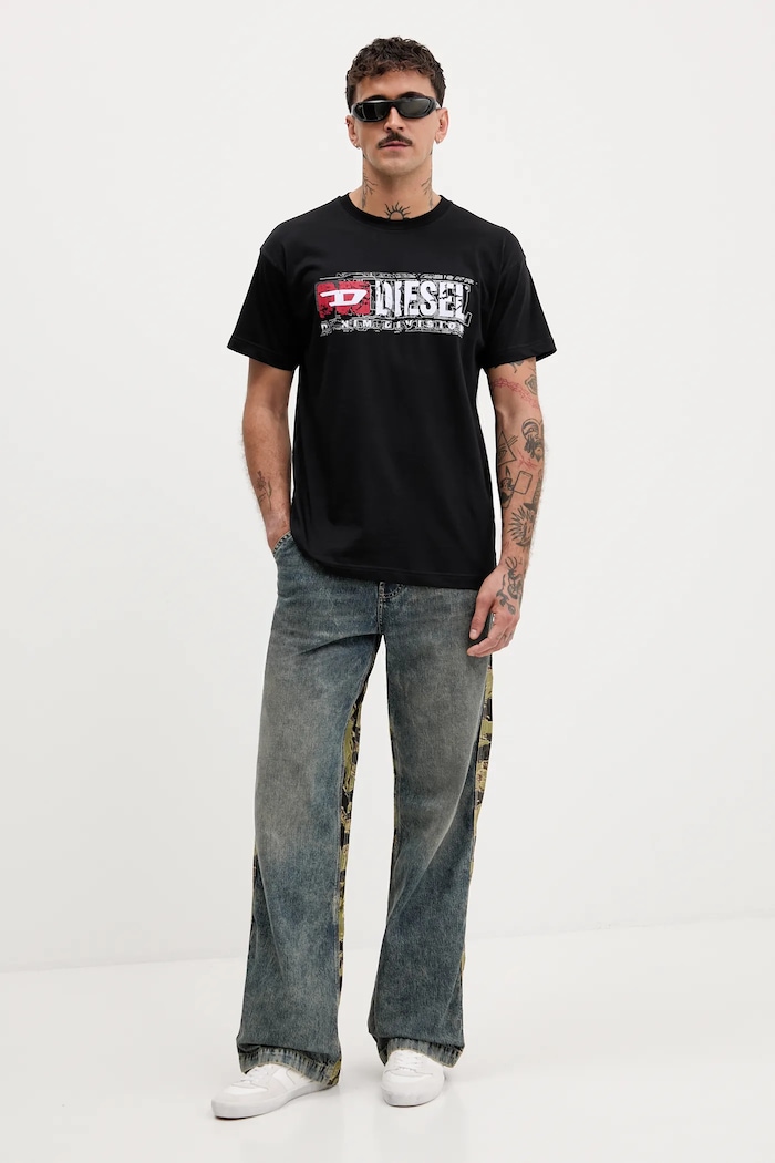 Diesel jeans D-LIVERY-S1 A18282.0CMBY albastru AW25