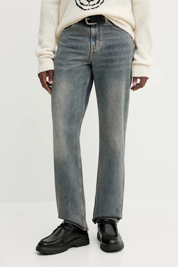 ZADIG&VOLTAIRE blugi din bumbac albastru WMJE01196