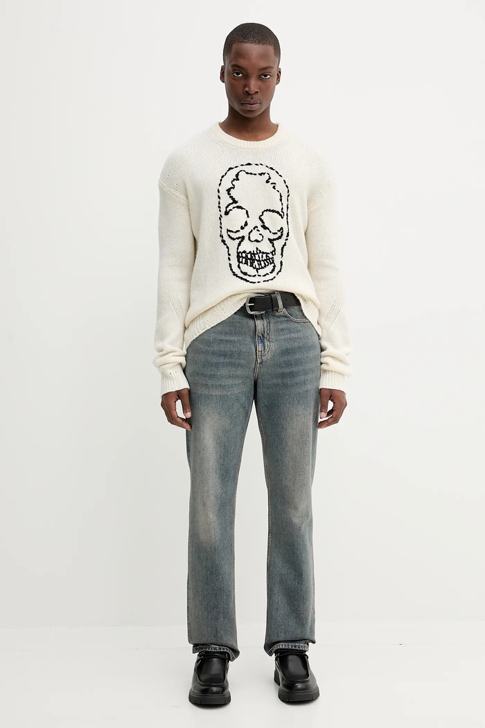 ZADIG&VOLTAIRE blugi din bumbac WMJE01196 albastru AA00
