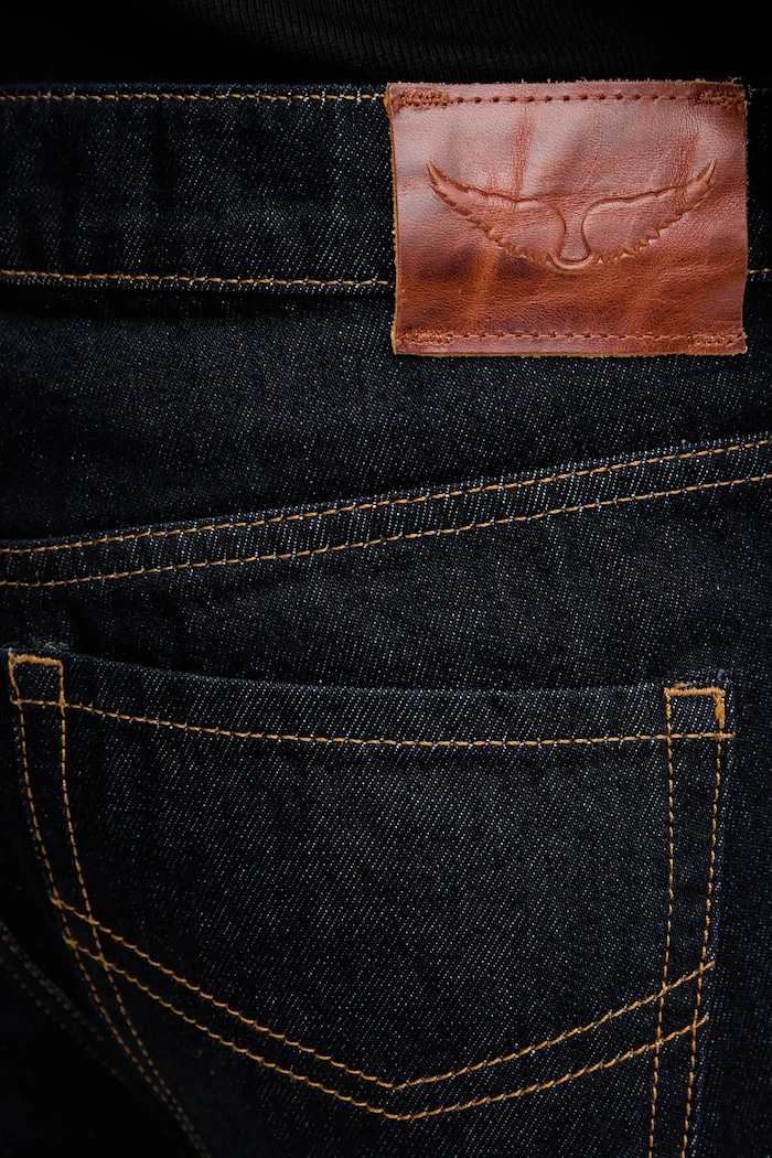 Džíny ZADIG&VOLTAIRE námořnická modř WMJE01201