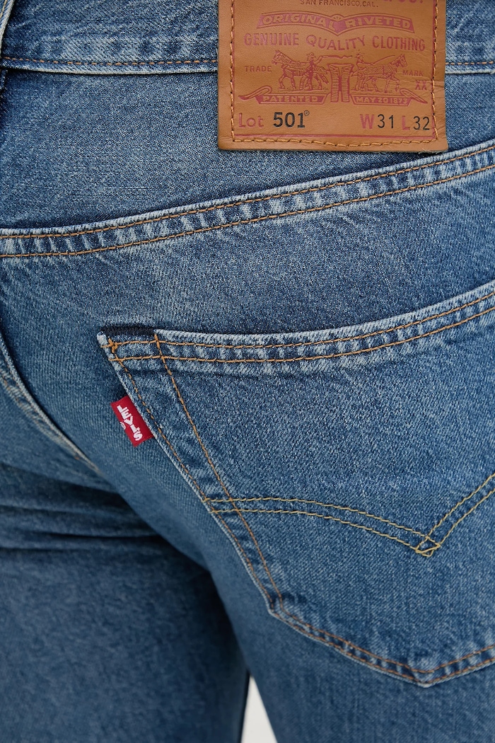Levi's jeansy 501® LEVIS®ORIGINAL FIT niebieski 00501.3644
