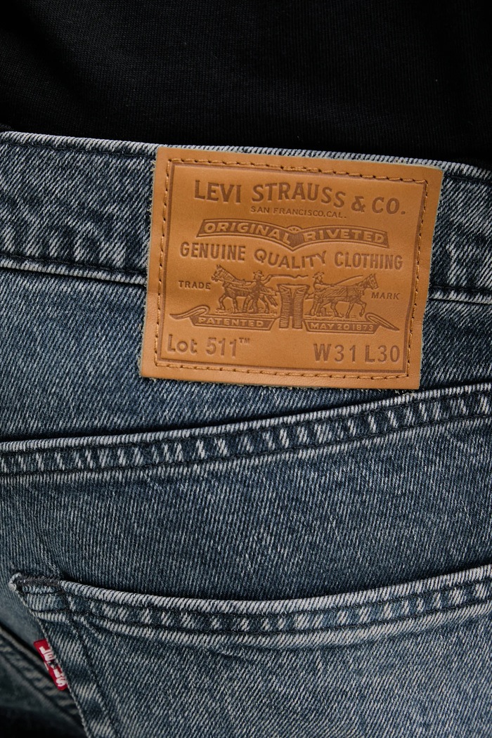 Ruházat Levi's farmer 04511.6125 sötétkék