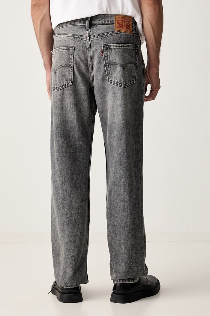 Odzież Levi's jeansy męskie 565 LOOSE STRAIGHT A7221 szary
