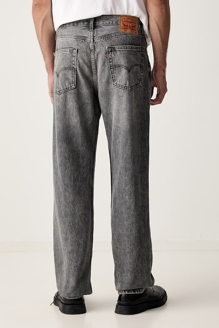 Odzież Levi's jeansy męskie 565 LOOSE STRAIGHT A7221 szary