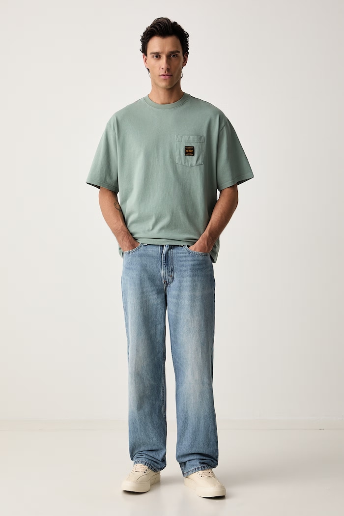 Levi's jeansy męskie 565 LOOSE STRAIGHT A7221 niebieski AA00