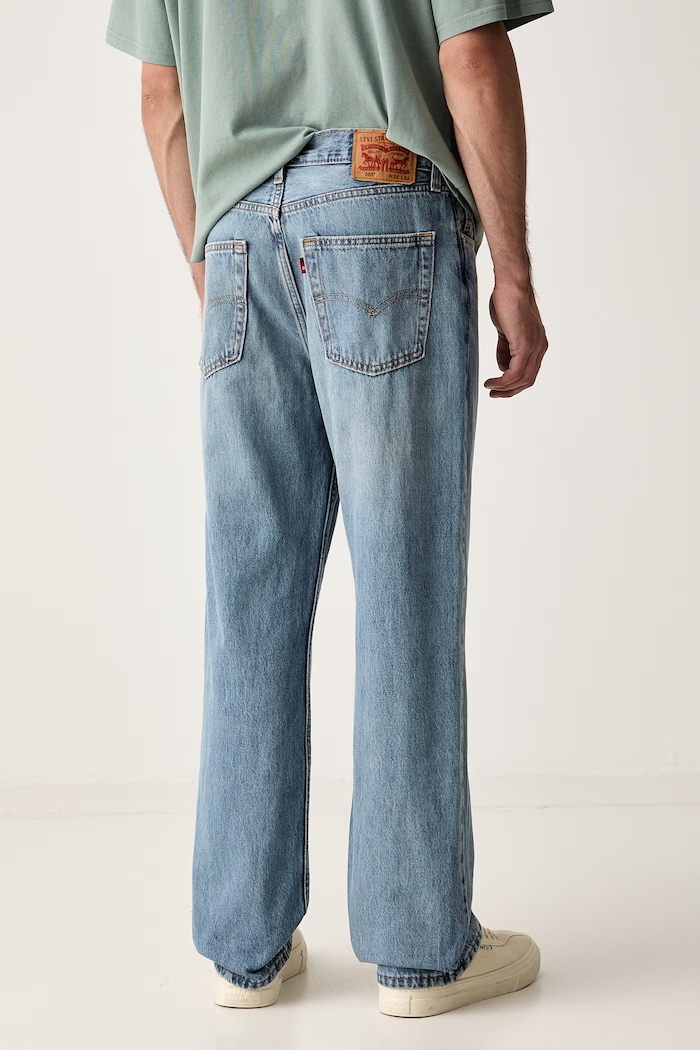 Odzież Levi's jeansy męskie 565 LOOSE STRAIGHT A7221 niebieski