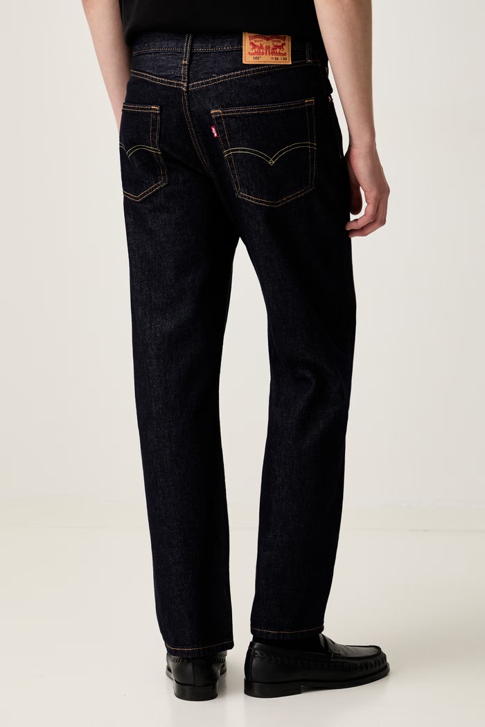Odzież Levi's jeansy męskie 565 LOOSE STRAIGHT A7221 granatowy