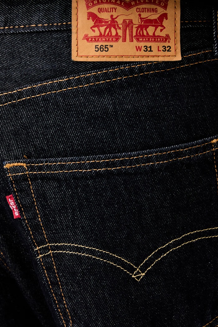 Levi's jeansy męskie 565 LOOSE STRAIGHT granatowy A7221