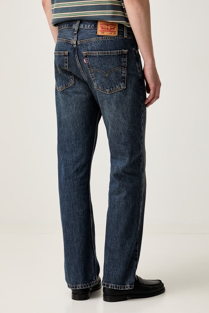 Odzież Levi's jeansy męskie 565 LOOSE STRAIGHT A7221 niebieski