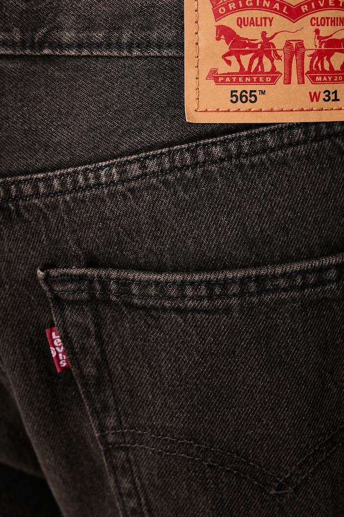 Jeansy męskie 565 LOOSE STRAIGHT Levi's A7221 czarny