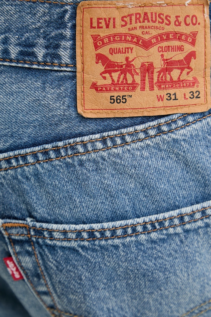 Levi's jeans 565 LOOSE STRAIGHT albastru A7221.0031