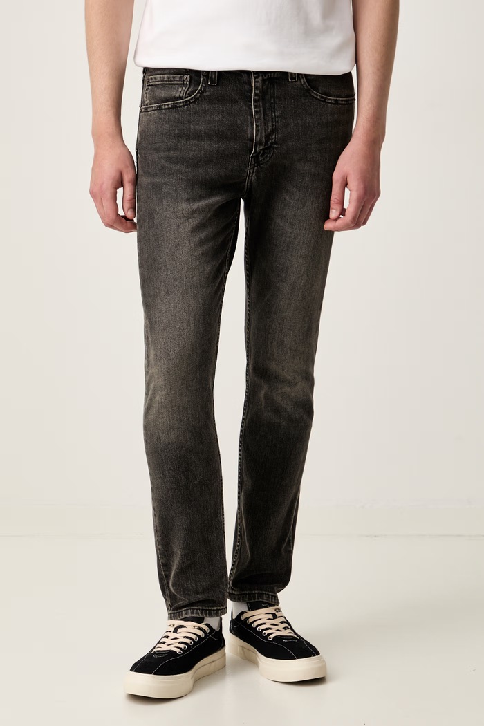 Levi's jeansy slim taper męskie 515 SLIM FIT STRAIGHT szary A7222