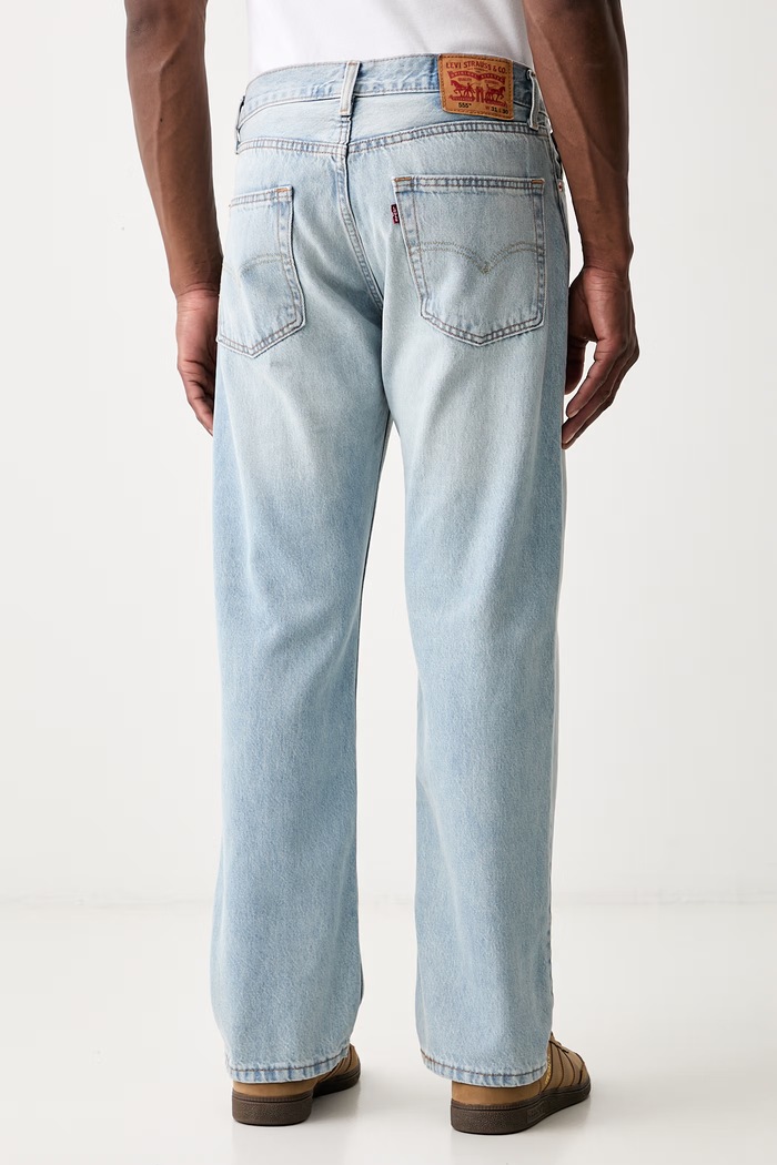 Ρούχα Levi's ίσια Ανδρικά 555 RELAXED STRAIGHT A7223 μπλε