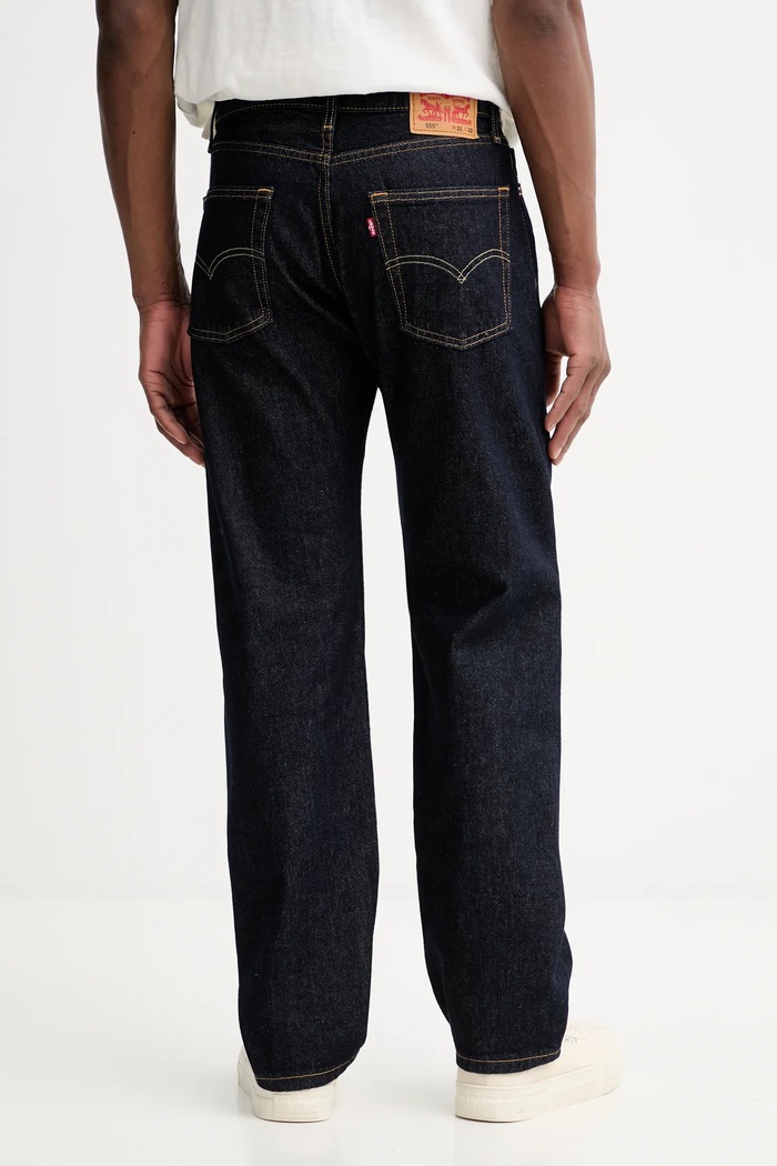 Oblačila Kavbojke Levi's A7223 mornarsko modra