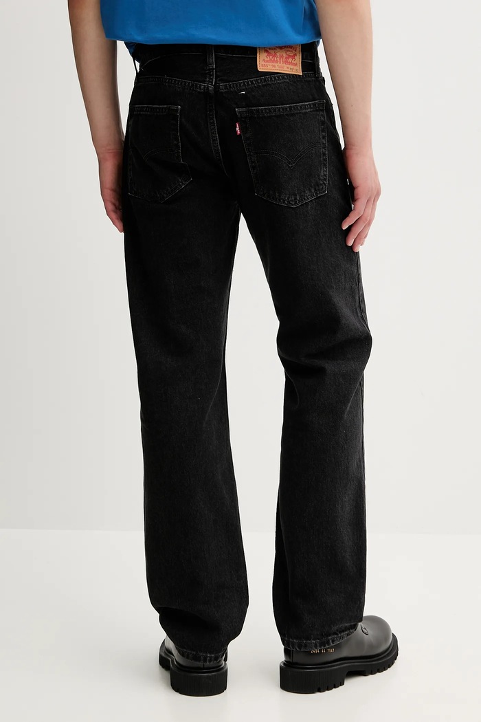 Дрехи Памучни дънки Levi's 555 RELAXED STRAIGHT A7223.0010 черен