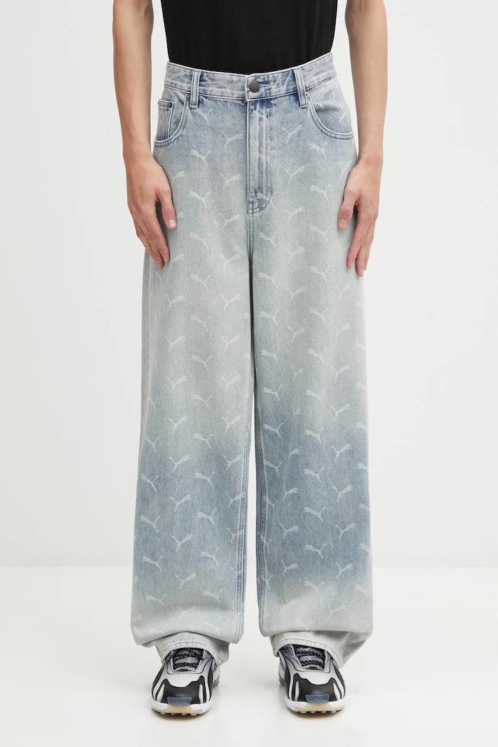 Puma jeans PUMA x A$AP ROCKY albastru 633428