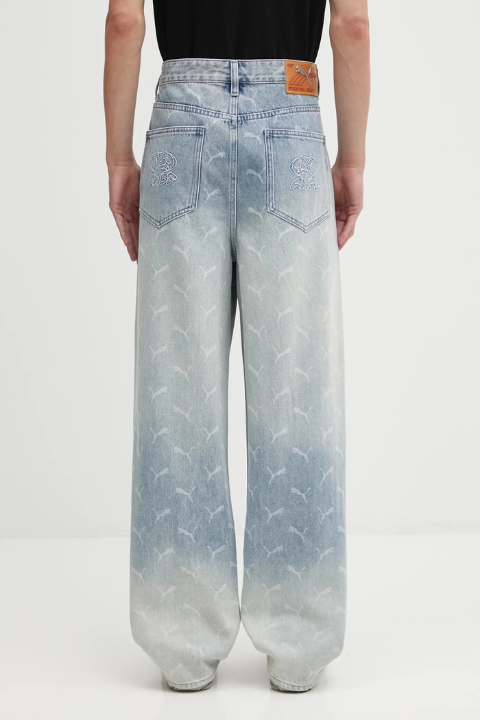 Îmbrăcăminte Puma jeans PUMA x A$AP ROCKY 633428 albastru