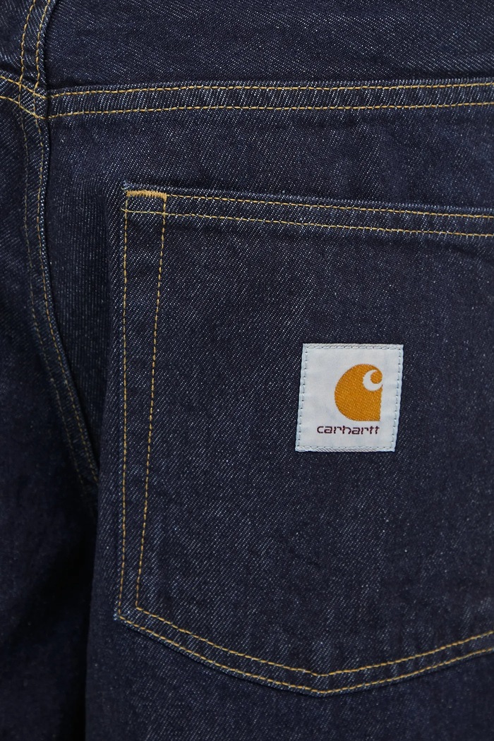 Джинси Carhartt WIP Brandon темно-синій I035893.102