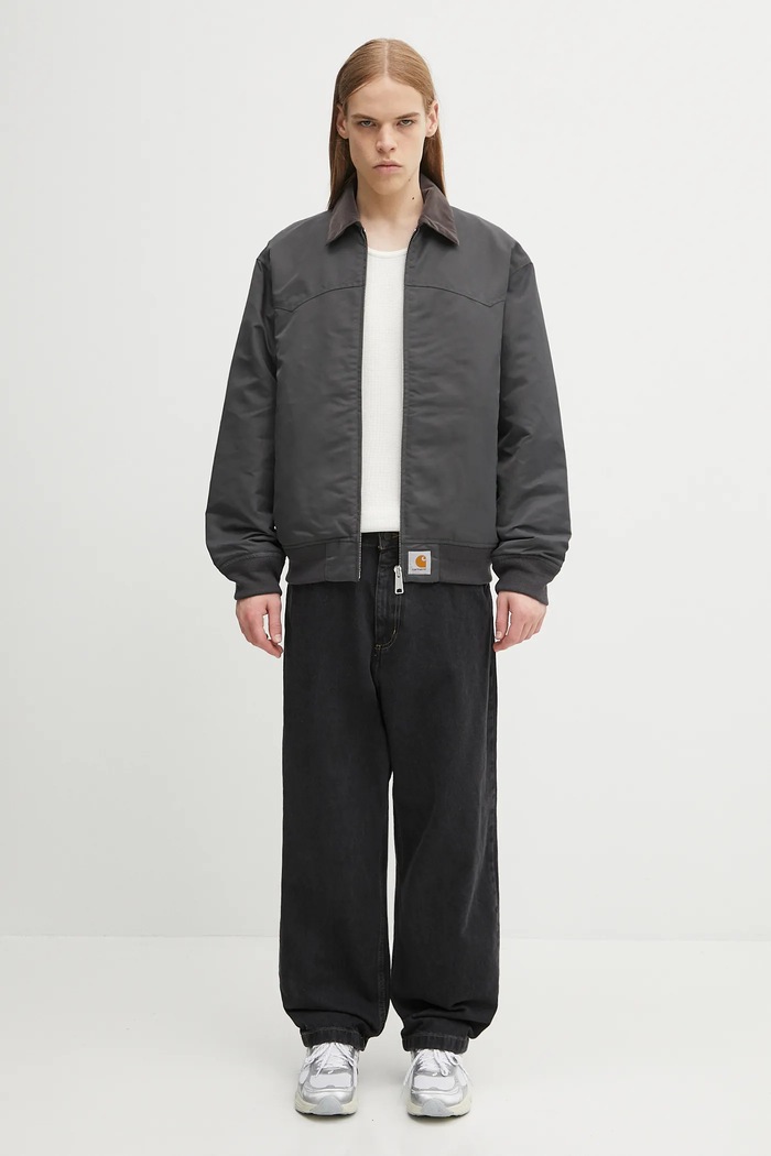 Τζιν παντελόνι Carhartt WIP Brandon I035893.8906 μαύρο