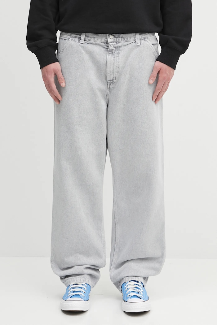 Carhartt WIP jeansy Single Knee szary I035826.895F