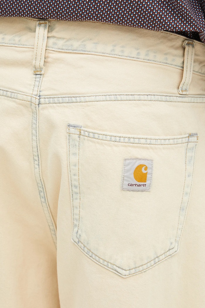 Carhartt WIP jeans in cotone Landon I030468.01SN beige