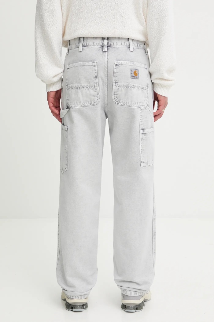 Oblečení Džíny Carhartt WIP Single Knee I035559.895F šedá