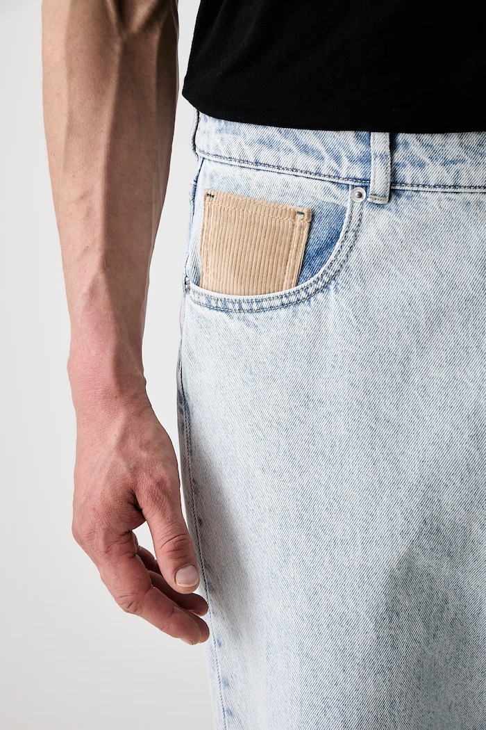 Drôle de Monsieur Le Jean DElavE relaxed fit jeans Men's blue PERM.BP199.CO123