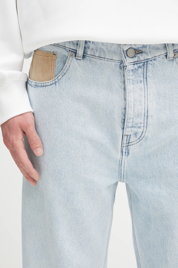 Traperice Drôle de Monsieur Le Jean DElavE plava PERM.BP199.CO123